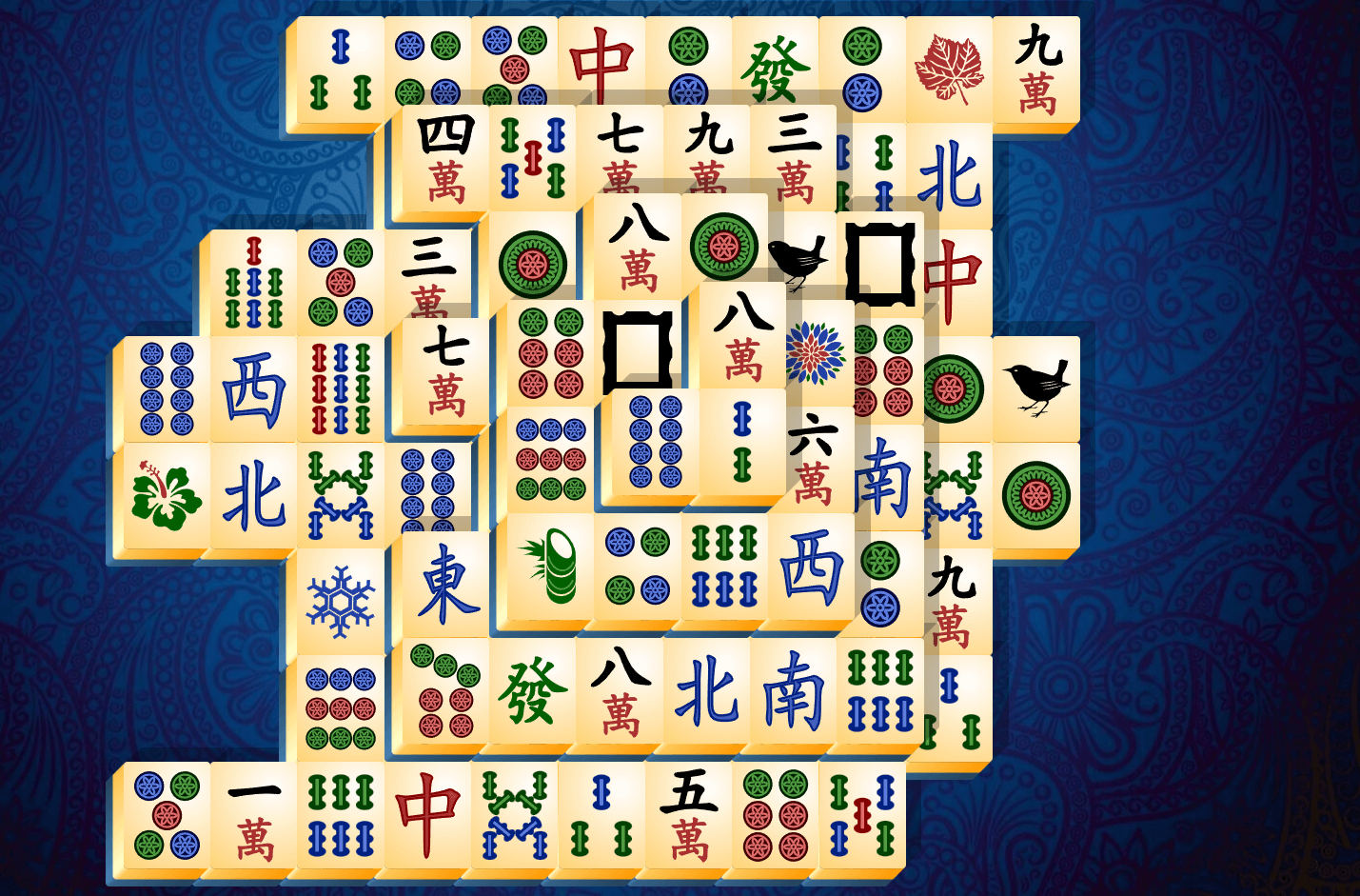 Mahjong Pasianssin tutoriaali, Vaihe 10